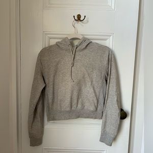 Cropped Gray hoodie. Garage. Size S.